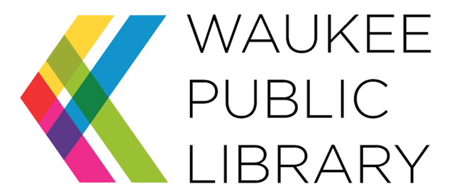 Waukee Public Library's logo